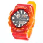 Yahoo! Yahoo!ショッピング(ヤフー ショッピング)CASIO カシオ G-SHOCK ジーショック Gショック 腕時計 メンズ デジタル G-LIDE Gライド ジーライド レッド 赤 スケルトン 透明 タイドグラフ GAX-100MSA-4A