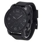 Yahoo! Yahoo!ショッピング(ヤフー ショッピング)FOSSIL フォッシル 腕時計 メンズ 男性 クオーツ 電池 クロノグラフ 日付 デイト 大き目 NATE ネイト 仕事 レザー 革 オールブラック JR1354