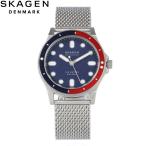 SKAGEN スカーゲン腕時計 メンズ クオーツ ペプシカラー 北欧 SKW6668 爆買