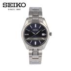 SEIKO セイコー腕時計 メンズ クオーツ アナログ 3針 チタン シルバー ダークネイビー SUR373P