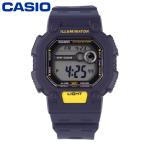 CASIO カシオ カシオスタンダード チープカシオ チプカシ腕時計  メンズ デジタル クオーツ ラバー ネイビー イエロー W-737H-2A