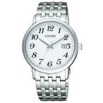 お取り寄せ シチズンコレクション エコドライブ ソーラー メタル ホワイト シルバー メンズ CIT ...