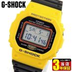 Yahoo! Yahoo!ショッピング(ヤフー ショッピング)ポイント最大6倍 G-SHOCK Gショック CASIO カシオ DW-5600TB-1 THROW BACK 1983 デジタル メンズ 腕時計 四角 海外モデル 黒 ブラック 黄色 イエロー ウレタン
