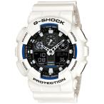 Yahoo! Yahoo!ショッピング(ヤフー ショッピング)CASIO カシオ G-SHOCK Gショック GA-100B-7AJF 白 ホワイト ブラック 国内正規品 ビッグケース アナデジ スタンダード