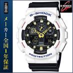 Yahoo! Yahoo!ショッピング(ヤフー ショッピング)G-SHOCK Gショック CASIO カシオ Crazy Colors クレイジーカラーズ GA-100CS-7AJF メンズ 腕時計 国内正規品 白 ホワイト 黒 ブラック