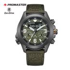 サコッシュ付 お取り寄せ シチズン プロマスター LAND メンズ ソーラー  デジタル アナデジ CITIZEN PROMASTER JV1005-02W 国内正規品 腕時計