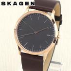 SKAGEN スカーゲン SKW6330 JORN ジョーン  メンズ 腕時計 海外モデル ピンクゴールド  ローズゴールド グレー 革ベルト レザー シンプル ビジネス