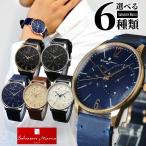 Salvatore Marra サルバトーレマーラ カレンダー SM18105 アナログ メンズ 腕時計 国内正規品 レザー ブラック ピンクゴールド シルバー ブルー ブラウン