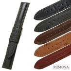 ショッピングミモザ ミモザ AT カーフ 牛革 時計ベルト 16mm 17mm 18mm 19mm 20mm 交換 替えベルト 腕時計ベルト