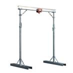 アルミ門型クレーン軽量組立式400KG W2000　日本製　　　（法人様のみ配送可）