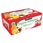 ショッピングジュース 有機 果実 ミックスジュース 40本 4種 各10本 計8L 1203025 送料無料 コストコ カークランド Organic Biologique 100％ オーガニック フルーツジュース