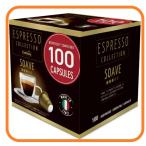 カフィタリー ネスプレッソ 互換 コーヒーカプセル SOAVE 100カプセル 20297 黄 CAFFITALY コストコ エスプレッソ コレクション インスタント