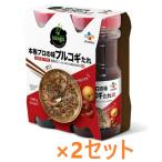 ショッピング梨 CJ bibigo ビビゴ 本格プロの味 プルコギたれ 840g ×2本 ×2 合計4本 516573 送料無料 梨プルゴギ ヤンニョムジャン 韓国風 焼肉 グルメ プルコギの素 コストコ