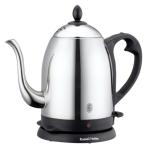 ラッセルホブス カフェケトル 1.0L 7410JP 電気ケトル 19802 コストコ 沸騰時オートオフ機能 ステンレス製 コーヒーポット風デザイン