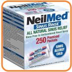 鼻うがい リンスキット リフィル 250包 24240 SINUS コストコ サイナス NEILMED 一般医療機器 花粉症 鼻炎 ニールメッド 抗ウイルス 洗浄 鼻洗浄用品