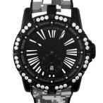 ロジェデュブイ ROGER DUBUIS  エクスカリバー45  DBEX0802 チタン（DLC）×ラバー  45mm ブラック文字盤 ベゼルダイヤ 【メン