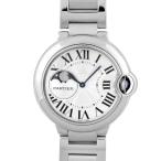 カルティエ CARTIER  バロンブルー 37mm  WSBB0021 SS  37mm シルバー文字盤  【ユニセックス】【腕時計】