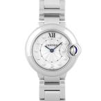 カルティエ CARTIER  バロンブルー SM  WE902073 SS  28mm シルバー文字盤  【レディース】【腕時計】