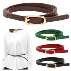 細ベルト レディース サッシュベルト 足長効果 ウエストマーク 70cm-92.5cm スタイルアップ (170-46)