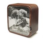  музыкальная шкатулка имеется фото альбом music box рама ( искривление :You are my sunshine, грецкий орех )
