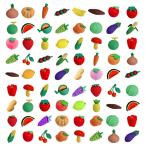 Ranvi 30PCS ребенок. ластик, ребенок. игра . party, машина ni bar, а также школа снабжение товар поэтому. Mini мозаика карандаш ластик ( овощи )