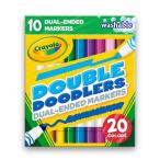 kreyola(Crayola) двойной du- гонг -z двойной end маркер (габарит) 10шт.@20 цвет вода ..... маркер (габарит) авторучка 588310 правильный 