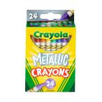 Crayola Metallic Crayons, 24Count