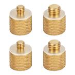 4PCS штатив винт адаптор,3/8 женский -1/4 мужской,1/4 женский -3/8 мужской камера штатив микрофонная стойка для 