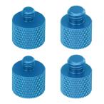 4PCS штатив винт адаптор,3/8 женский -1/4 мужской,1/4 женский -3/8 мужской камера штатив микрофонная стойка для 