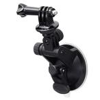 エレコム(ELECOM) AC-MBSU01BK ブラック GoPro HERO9/8/7/6/5/MAX用 マウント 吸盤型 前後左右角度調整