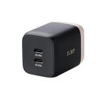 エレコム(ELECOM) MPA-ACCP43BK-IL ブラック USB Power Delivery 65W キューブAC充電器 ILMF