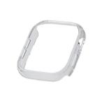 エレコム(ELECOM) AW-24ABPPCR クリア アップルウォッチ カバー Apple Watch Series 10 46mm バンパー ハード 側面保護