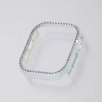 エレコム(ELECOM) AW-24BBPPJACR オーロラクリア Apple Watch Series 10 42mm ハードバンパー &me ストーン付