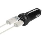 アークス X-260 ブラック 2.4A両面挿しUSB充電器