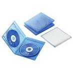 エレコム(ELECOM) CCD-BLU203CBU クリアブルー Blu-rayディスクケース 2枚収納 3セット