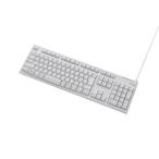  Elecom (ELECOM) TK-FCM064WH/RS белый SB/PS2 подключение стандартный клавиатура японский язык 108 ключ 