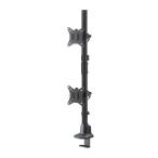  Sanwa Supply CR-LAC215BK монитор arm двойной Short arm тонкий Short зажим черный 