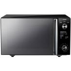 ツインバード(TWINBIRD) DR-D278B ブラック ミラーガラスフラット電子レンジ 20L