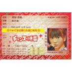 AKB48　高城亜樹　免許証カード　チャンスの順番　新品　ファングッズ