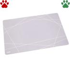 GEX чистый crystal смещение нет . вода коврик серый . вода коврик предотвращение скольжения вода влажный предотвращение пара влажный смещение предотвращение уборная возможность собака для кошка для поилка jeks