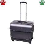 GEX OSOTOキャリー roller ローラー II L グレー 15kg以下 犬猫兼用 小型犬 中型犬 猫用 犬用 キャリーケース ブラック 2 ジェックス