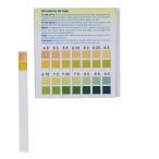 100ストリップ/ボックス4.5-9.0二色正確なph人間酸試験紙尿唾液準備テスト紙 #25