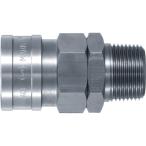 日東工器 ハイカプラ 鋼鉄製 ニトリルゴムNBR SGめねじ取付用ソケット 相手側Rc3/4 耐圧力2.0Mpa 600SM STEEL NBR