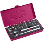 TONE トネ ビットラチェットセット ラズベリー BRFS27RB