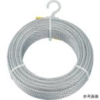 トラスコ中山（ＴＲＵＳＣＯ）　メッキ付ワイヤロープ　Φ８ｍｍＸ５０ｍ　CWM-8S50