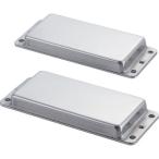 マグネット用品 磁選用品 ＴＲＵＳＣＯ　簡易型マグネットプレート（２個入り）　吸着力５０Ｎ　  (MGP-1005)