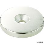 マグネット用品 マグネット素材 ＴＲＵＳＣＯ　ネオジム丸形磁石　皿ネジ穴付　外径８ｍｍＸ５ｍｍ　Ｍ２　１個入　  (T08R05-M2)