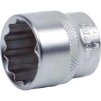 トラスコ中山 TRUSCO ソケット 12角 差込角9.5 対辺16mm TS3-16W