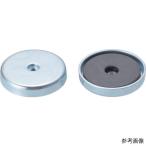 マグネット用品 マグネットホルダ ＴＲＵＳＣＯ　マグネットホルダ　吸着力３５Ｎ　Φ４４ＸＨ８　クロームメッキ　  (TSM-4408C)