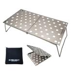 N-project チタンテーブル L ・折畳式 コンパクト ・アウトドアテーブル・ 登山 ソロキャンプ に最適サイズ UL TITANIUM TABLE 日本製
